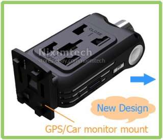 720P Vehicle Car Mini DVR Camera Cam black box GPS out  