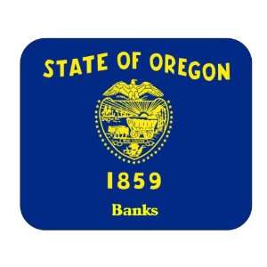 US State Flag   Banks, Oregon (OR) Mouse Pad Everything 