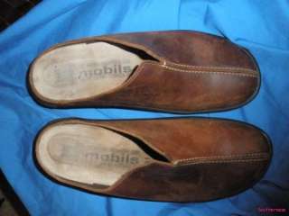 MEPHISTO Mobils CLOGS 41 Brown SHOES Nice Condition 10  