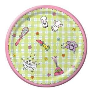  Sleepover Bday 7in Plates Toys & Games