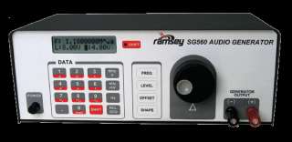 Ramsey SG560 Audio/RF Signal Generator   NEW MODEL  