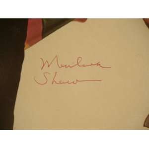 Shaw, Marlena LP Signed Autograph Acting Up Soul  Sports 