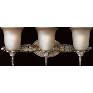  Mardis Gras Collection Silver and Gold Finish Wall Sconce 