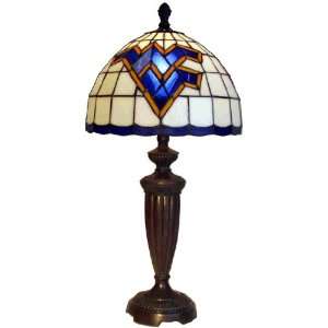  West Virginia University Stained Glass Desk Lamp