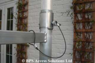 5m NEW DIY Aluminium Scaffold Tower featuring easy to use spring 