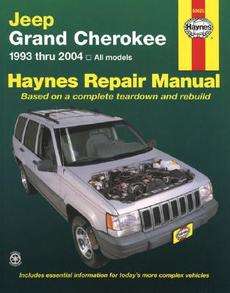 Haynes Jeep Grand Cherokee 1993 Thru 2004 NEW 9781563925542  