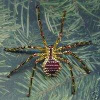 CHRISTMAS BEADED SPIDER KIT   INCLUDES CHRISTMAS LEGEND  