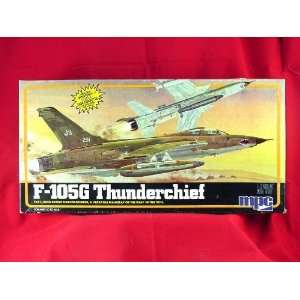   MPC F 105G Thunderchief 1/72 Scale Model Kit #1 4408 MI Toys & Games