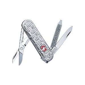  Victorinox Swiss Army Sterling basketweave 53069 New