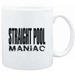    Mug White  MANIAC Straight Pool  Sports