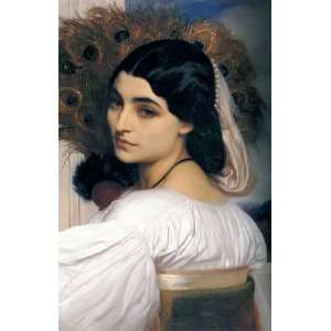   Inch, painting name Pavonia, By Leighton Frederick