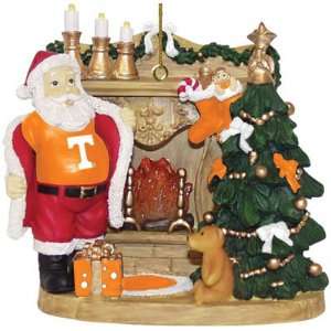  NCAA Tennessee Volunteers Detailed Fireside Santa 