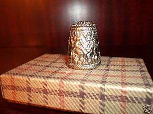 BEAUTIFUL METAL THIMBLE FROM PATAGONIA ARGENTINA NEW  