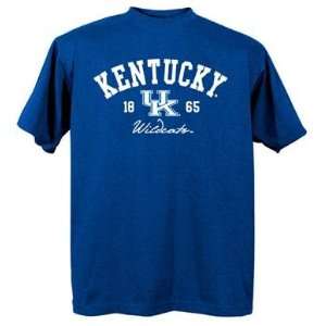  Kentucky Wildcats UK NCAA Royal Short Sleeve T Shirt Small 