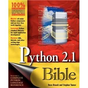  Python 2.1 Bible [Paperback] Dave Brueck Books