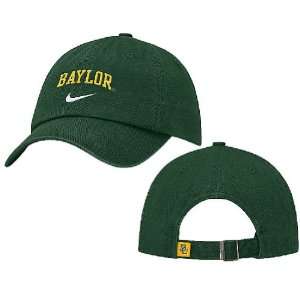  Baylor Bears Relaxed Fit Campus Adjustable Cap By Nike 