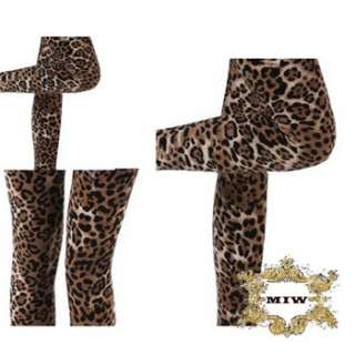   Leopard Prints Fashion Leggings Skinny Pants ONE Size for M L  