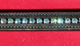   Crystal Browband Noseband BLING SHOW BRIDLE WITH SWAROVSKI ELEMENTS