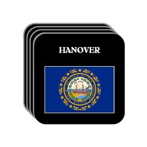  US State Flag   HANOVER, New Hampshire (NH) Set of 4 Mini 