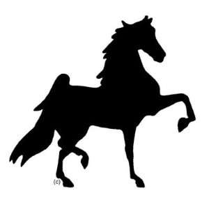  American Saddlebred Horse Round Sticker Arts, Crafts 