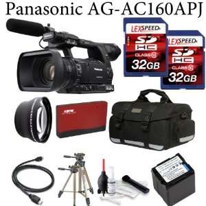  Panasonic AG AC160APJ AVCCAM HD Professional 24fps 