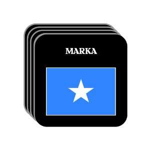  Somalia   MARKA Set of 4 Mini Mousepad Coasters 