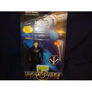  Babylon 5 Psi Cop Alfred Bester with Psi Corp Insignia 