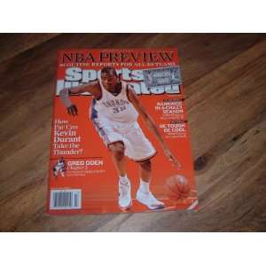   2008 issueKevin Durant NBA Preview Issue Sports Illustrated Sports