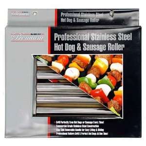  Woodeze 6MB 02113P Stainless Steel Hot Dog Roller Patio 