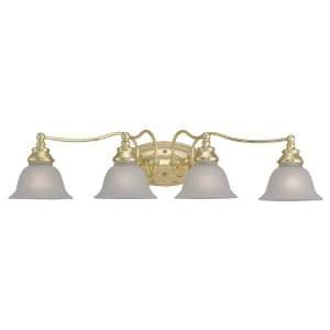 Sea Gull Lighting 44653 02 4 Light Wall and Bath Fixture, Satin Etched 