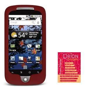   Combo for Google Nexus One (Burgundy) Cell Phones & Accessories
