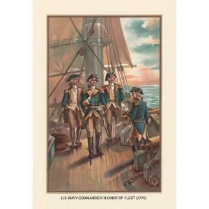  U.S. Navy   Commander and Chief of Fleet, 1776 28X42 