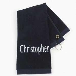  Personalized Blue Golf Towel   Party Themes & Events 