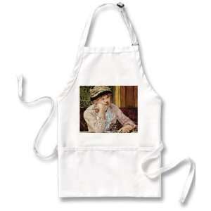  Pflaume By Claude Monet Apron 