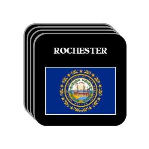 US State Flag   ROCHESTER, New Hampshire (NH) Set of 4 Mini Mousepad 