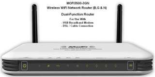 Sierra AT&T Mercury 3G Broadband Router   Wireless N  