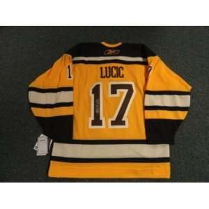   Milan Lucic Jersey   2010 Winter Classic   Autographed NHL Jerseys