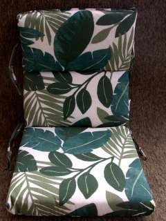 Outdoor Patio Chair Cushions ~ Chelsea Jade ~ 20 x 44 x 4 **NEW 