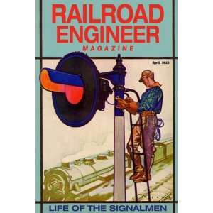  Railroad Engineer Magazine Life of the Signalmen 28X42 