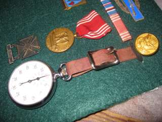 AWESOME WWII GALLET OCCURENCE TIMER ARTILLERY WATCH  
