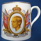 Hand Decorated 1937 Hammersley King Edward VIII Coronation Mug
