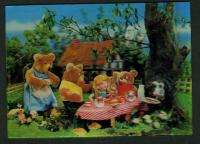 DISNEY 3D Postcard Lectilinear NOVELTY  