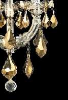 12 Mini Maria Theresa Pendant Chandelier w GT Crystals  