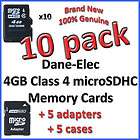   Dane Elec 2GB SD Memory Card  2GB Secure Digital Memory Cards + Cases