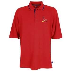  Mens St. Louis Cardinals Red Coaches Choice Polo Sports 