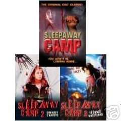 SLEEPAWAY CAMP 1, 2, & 3 Teen Terror Trilogy NEW 3 DVD 625282804292 