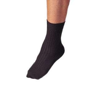  Silverts 0503400 Mens Non Elastic Cuff Sock Color Black Baby