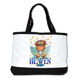  Shoulder Bag Purse (2 Sided) Black Heaven Sent Angel 