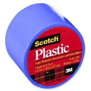  Blue Colored Plastic Tape, 1 1/2x125 (MMM191BE) Category 