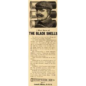  1911 Ad Black Shell Ammunition Cartridge Romax Climax 